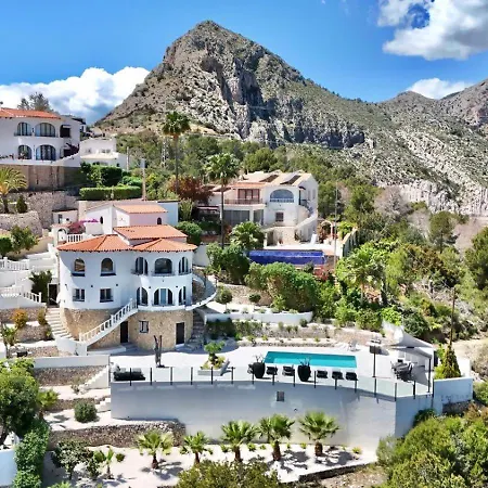 Luxury Villa With Mediterranean And Calpe City Calpe